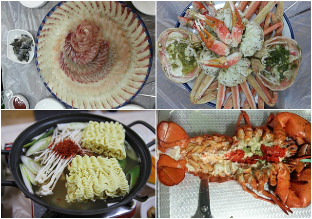 신대구영덕대게타운 식사종류